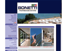 Tablet Screenshot of bonettipropriedades.com